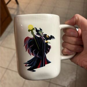 Rae Dunn Maleficent Mug - Cream and Black